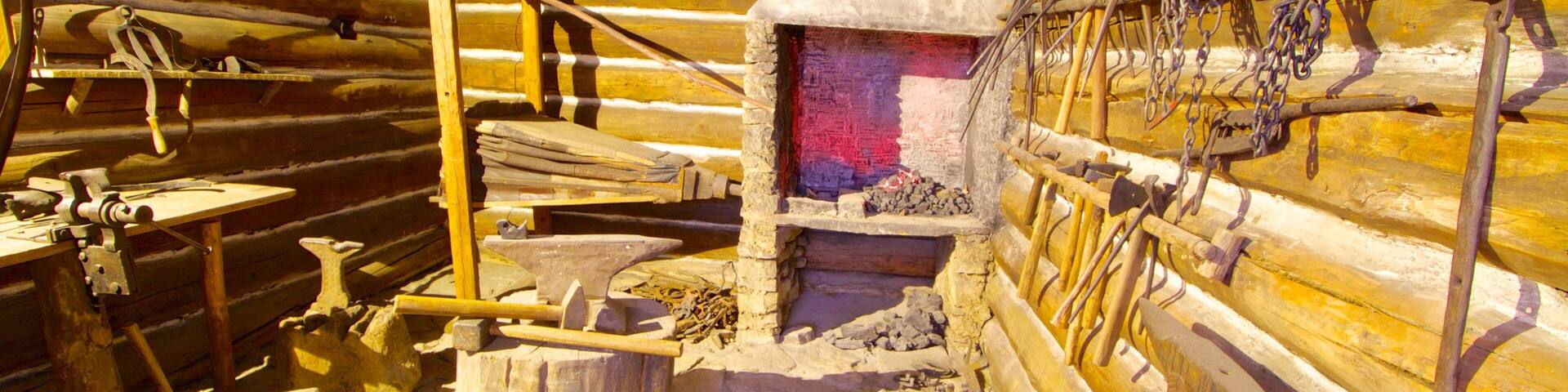 Ethnographic Museum featuring interior views