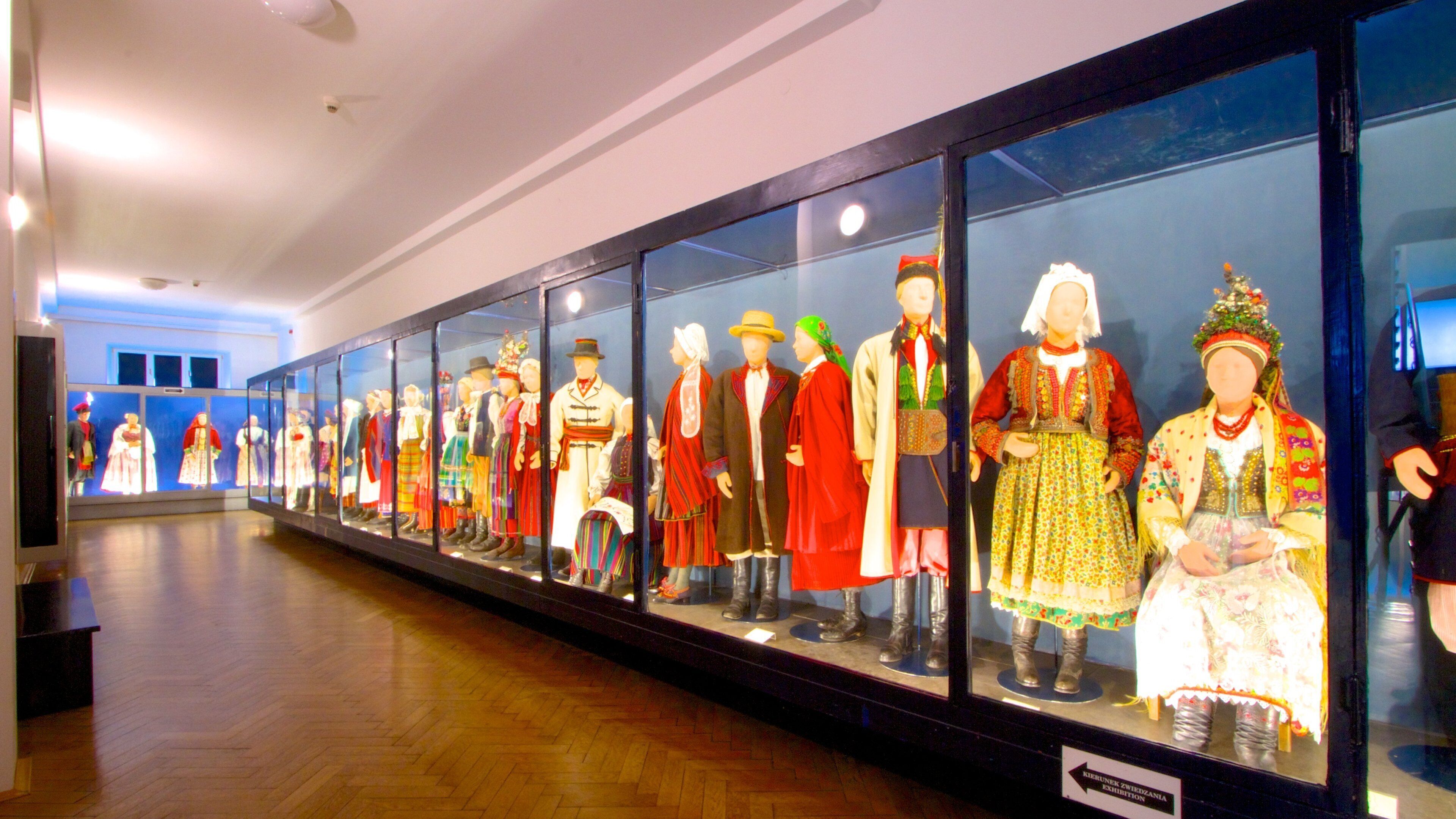 Etnografisk museum som viser innendørs