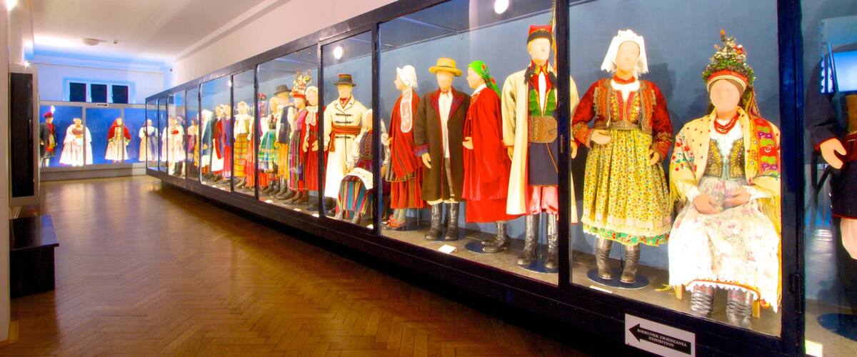 Ethnographic Museum featuring interior views