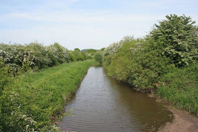 The Robbinetts Arm This short arm of the Nottingham Canal leads to a disused mine and acts as a feeder taking water from Oldmoor Wood. This is taken from the culverted bridge on Dead Lane, Cossall.