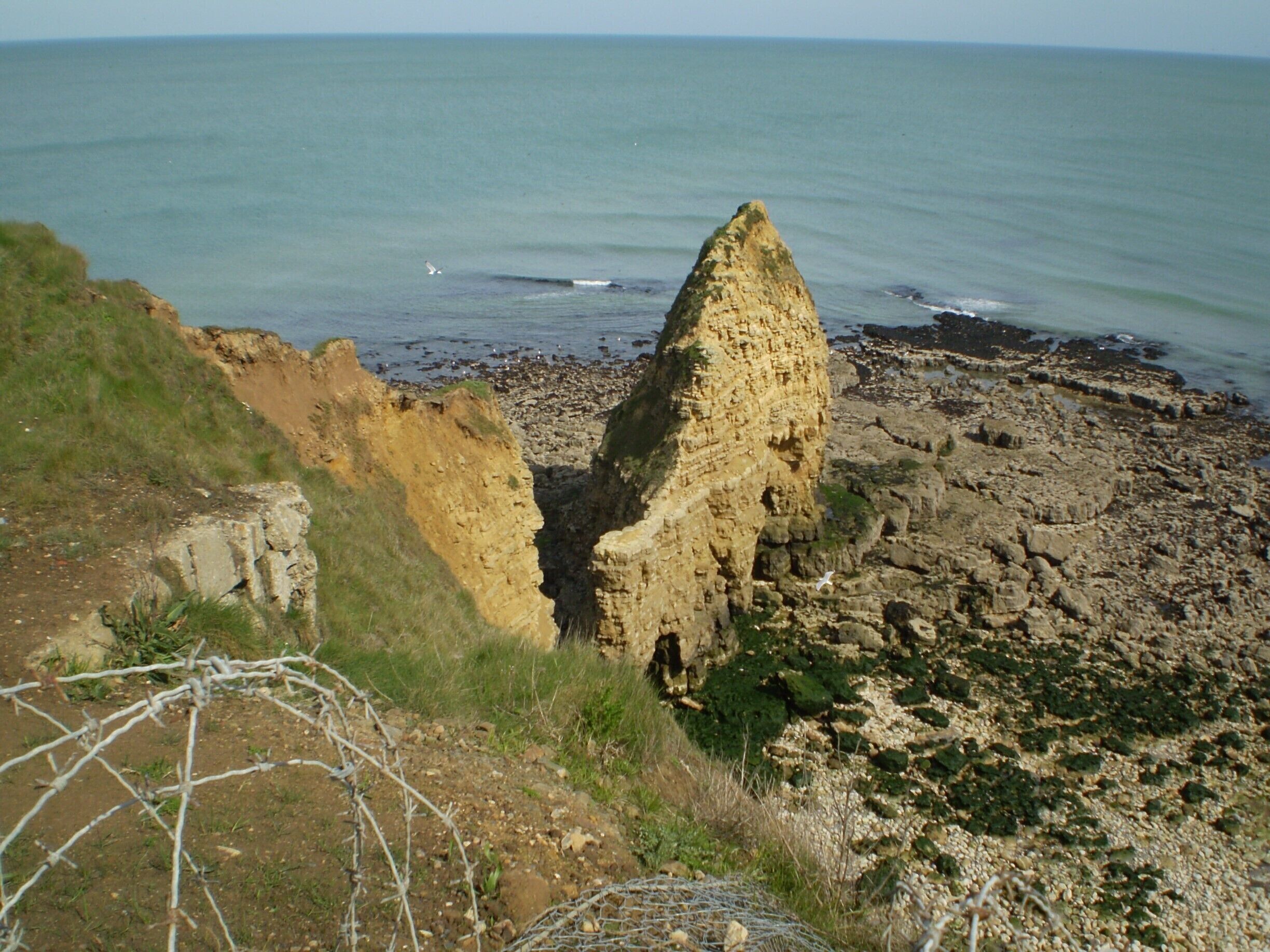 To see such a beautiful and peaceful sight makes it even more difficult to imagine the D-Day assault of this cliff.