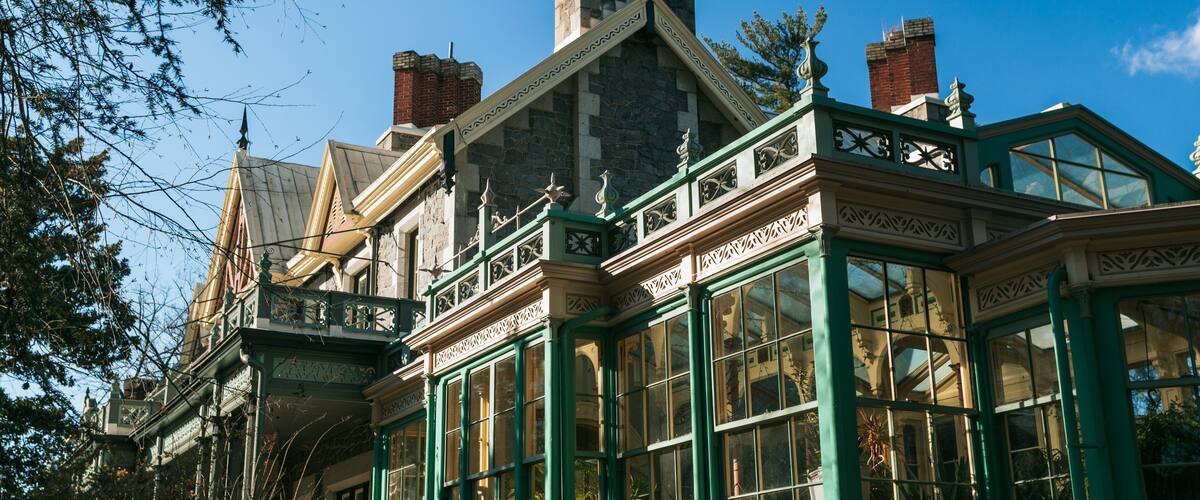 Rockwood Park and Museum featuring heritage architecture