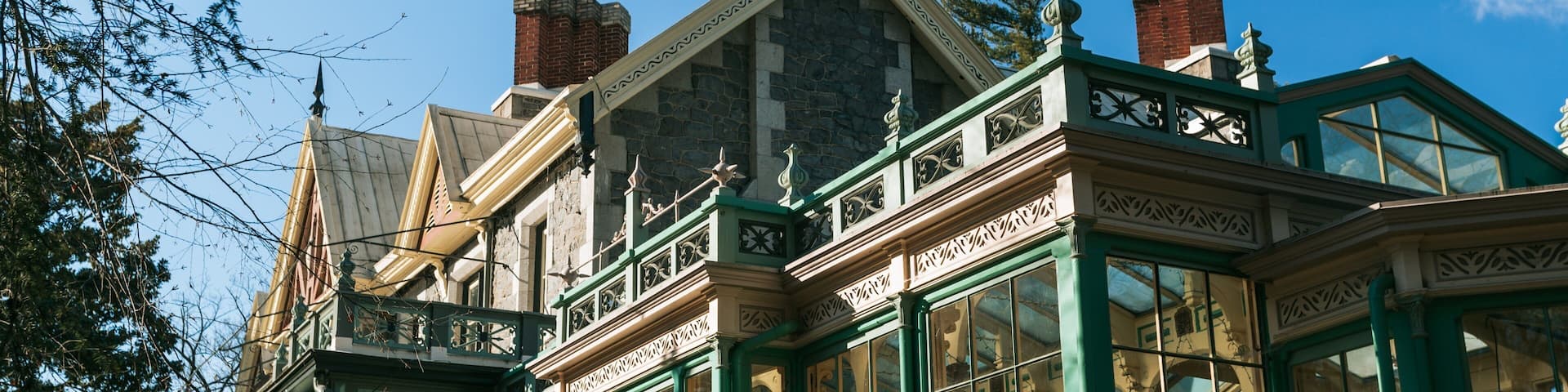 Rockwood Park and Museum featuring heritage architecture