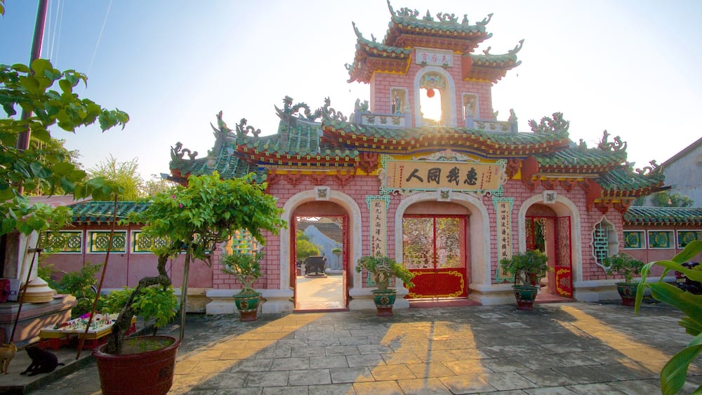 Versammlungshalle der Chinesen aus Fujian mit einem religiöse Aspekte, historische Architektur und Tempel oder Andachtsstätte