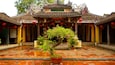 Cam Pho Temple which includes heritage architecture, a temple or place of worship and religious elements