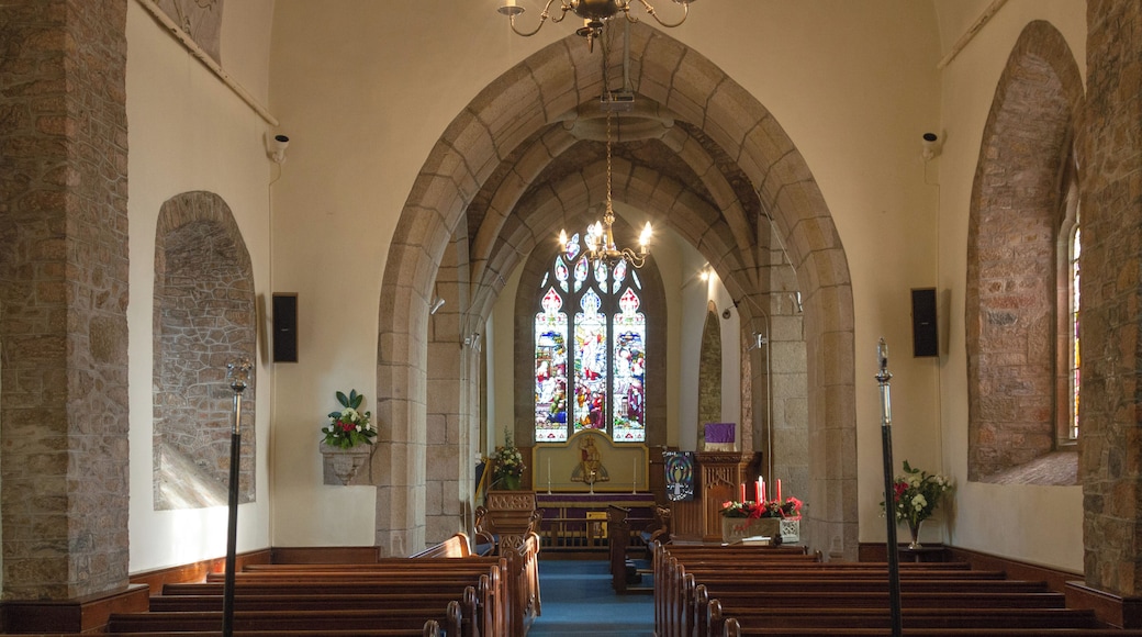 Interior of Saint Clement's Church in Jersey.