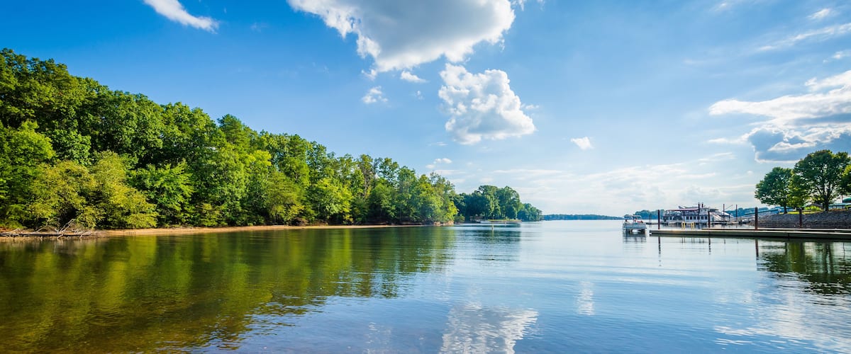 Lake Norman, at McCrary Access Area, in Mooresville, North Carol