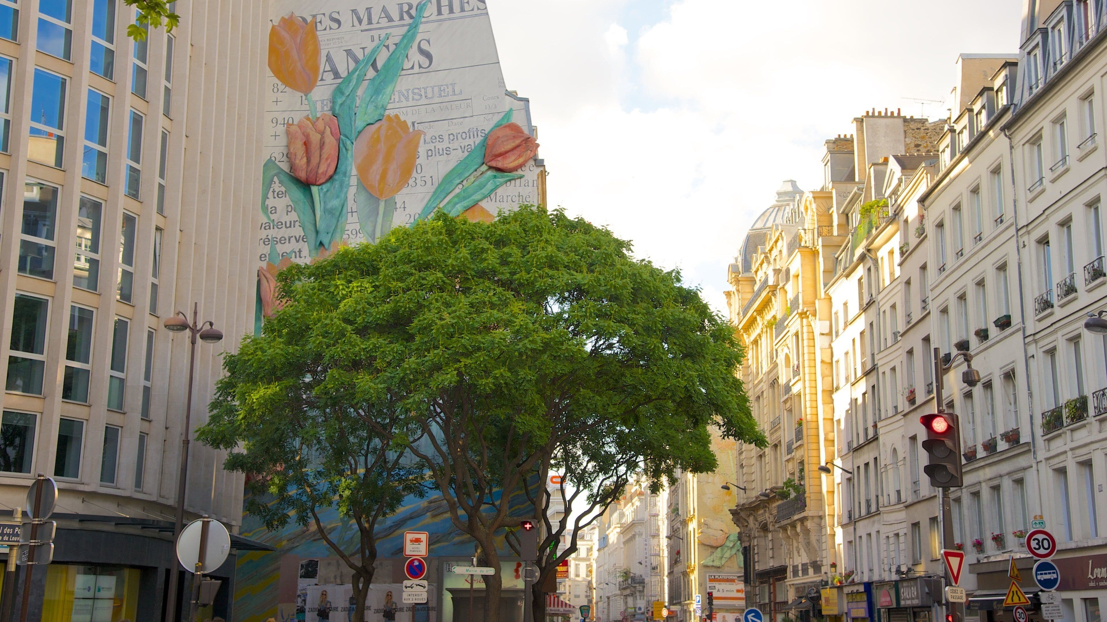 2. Arrondissement som omfatter gadeliv og en by