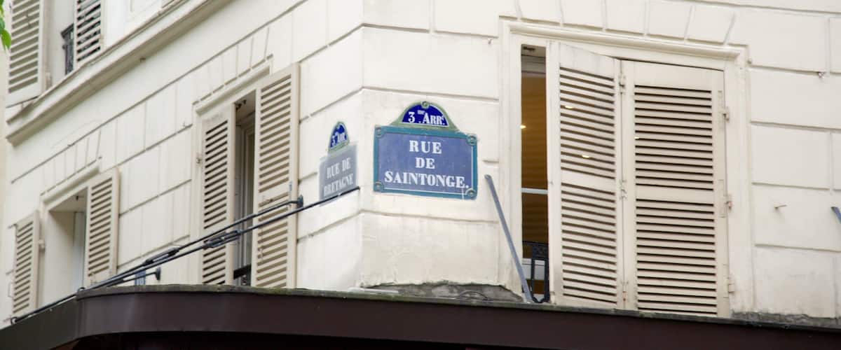 3° Arrondissement caratteristiche di segnaletica