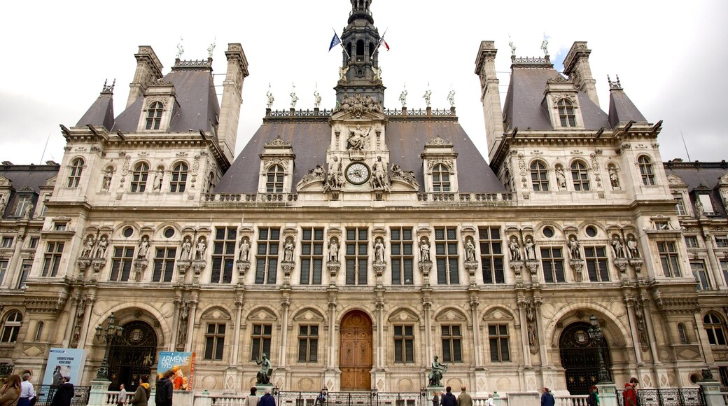 IV Distrito ofreciendo un edificio administrativo y arquitectura patrimonial