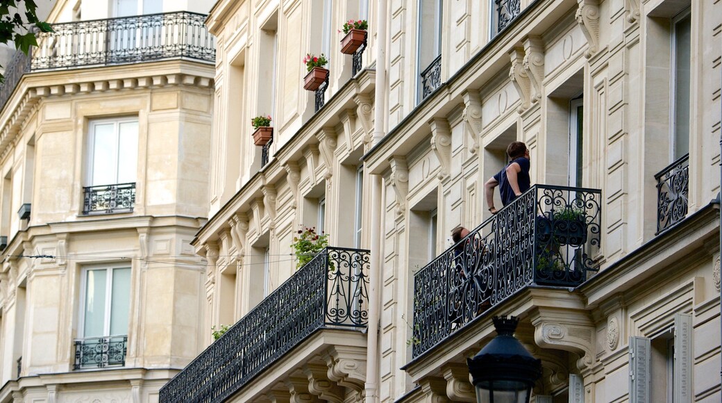 9th Arrondissement showing heritage elements