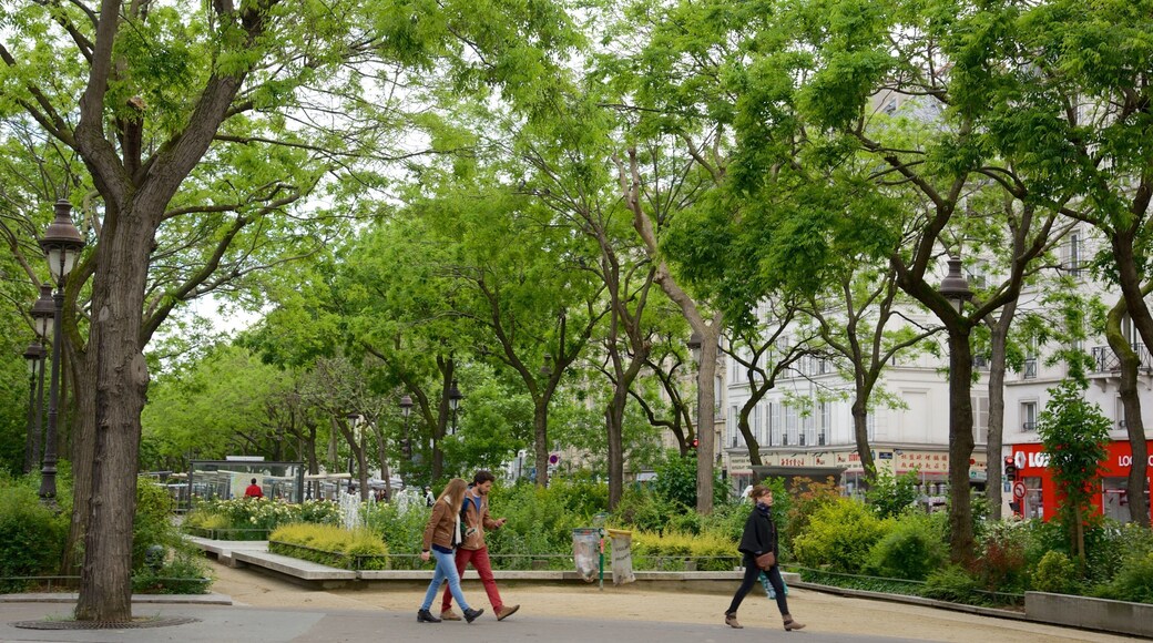 11. Arrondissement og byder på en have