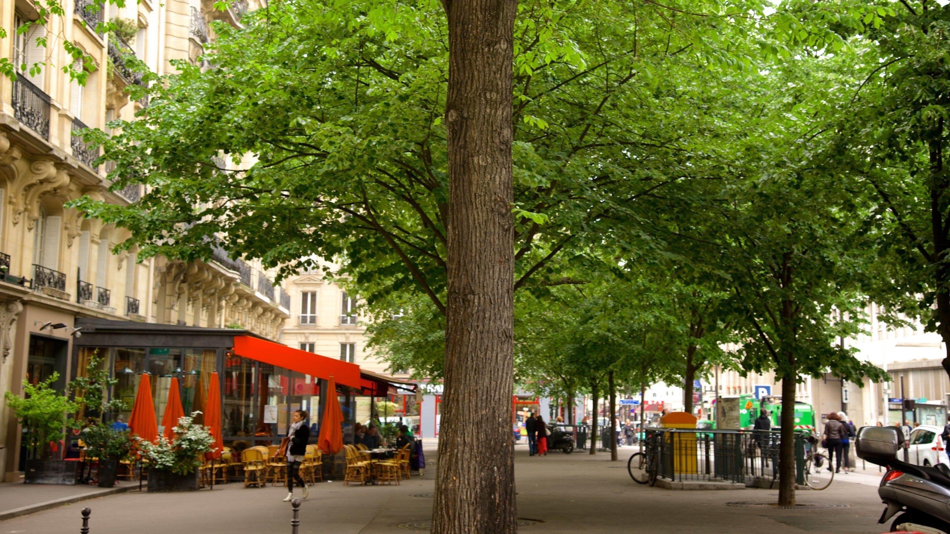 XVII Distrito ofreciendo escenas urbanas, estilo de vida de café y una ciudad