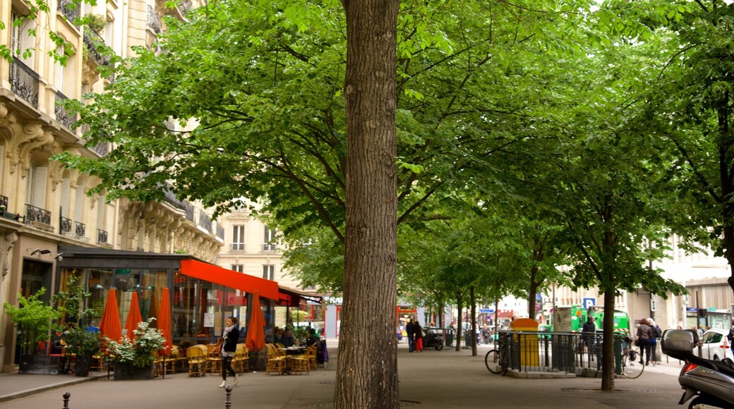 XVII Distrito ofreciendo escenas urbanas, estilo de vida de café y una ciudad