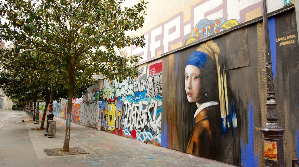 Distrito XIX que incluye arte al aire libre