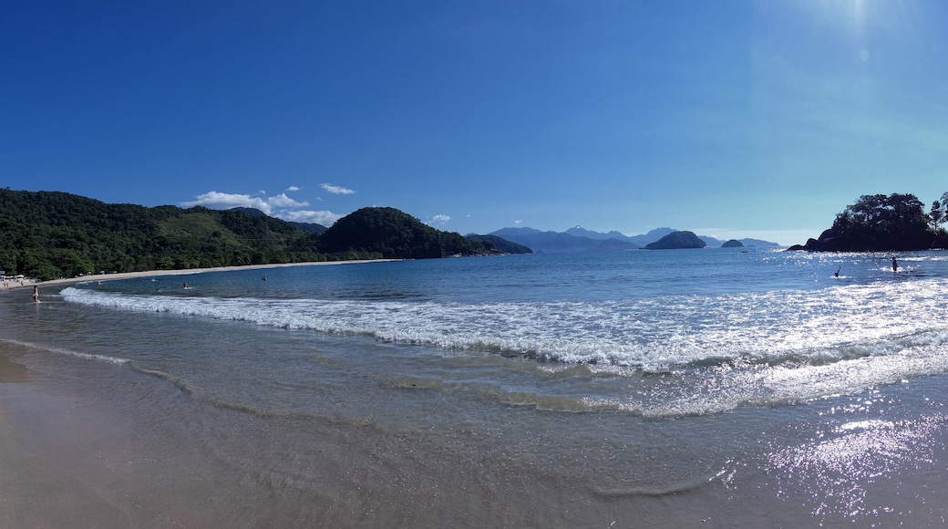 Felix Beach, Ubatuba, North Coast of Sao Paulo, Brazil - Panorama Photo