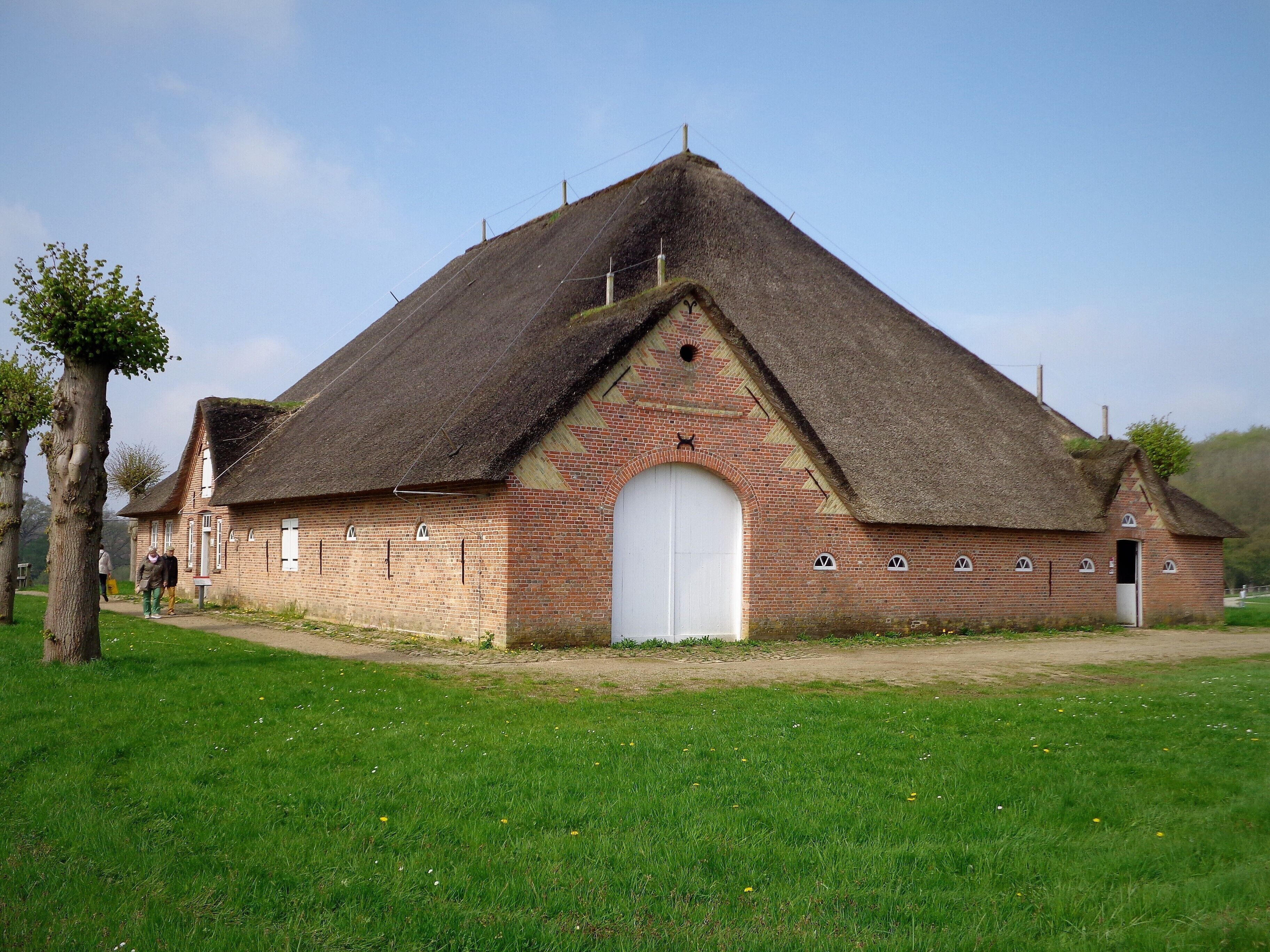 Der Haubarg aus Witzwort im Schleswig-Holsteinischen Freilichtmuseum Molfsee.