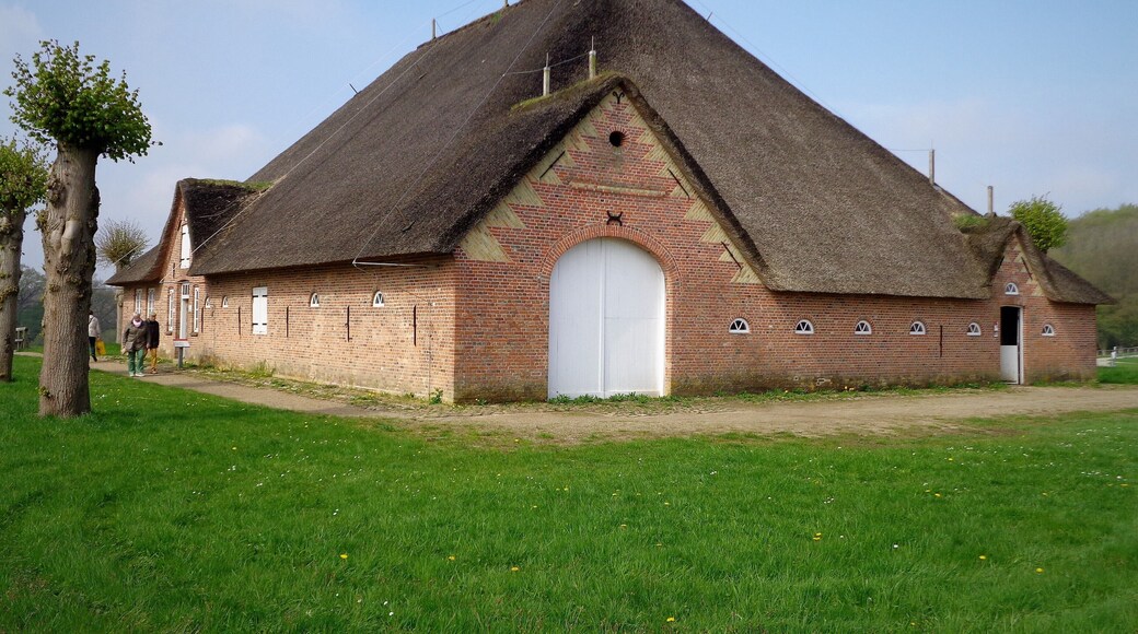 Der Haubarg aus Witzwort im Schleswig-Holsteinischen Freilichtmuseum Molfsee.