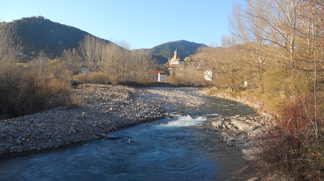 Valle de Hecho , ribera del rio Subordan.