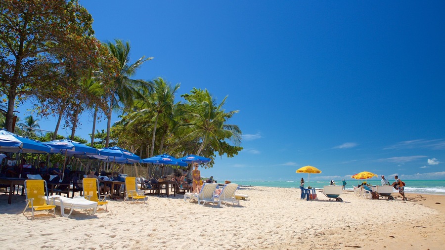 Pitinga Beach featuring general coastal views and a sandy beach