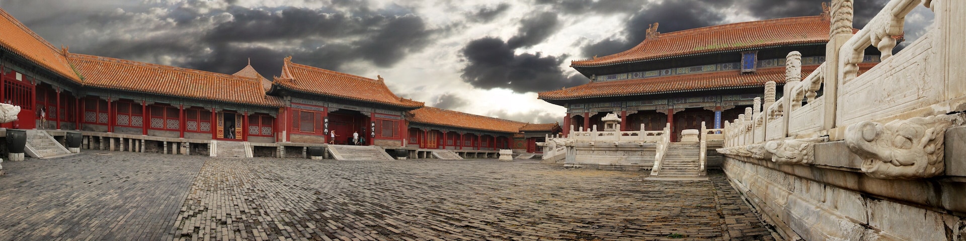 Forbidden city panoramic view
