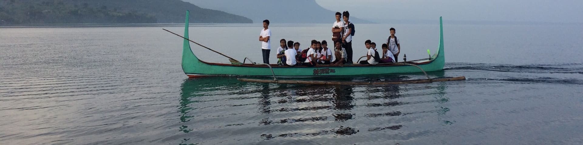 Early morning on the lake 🐠