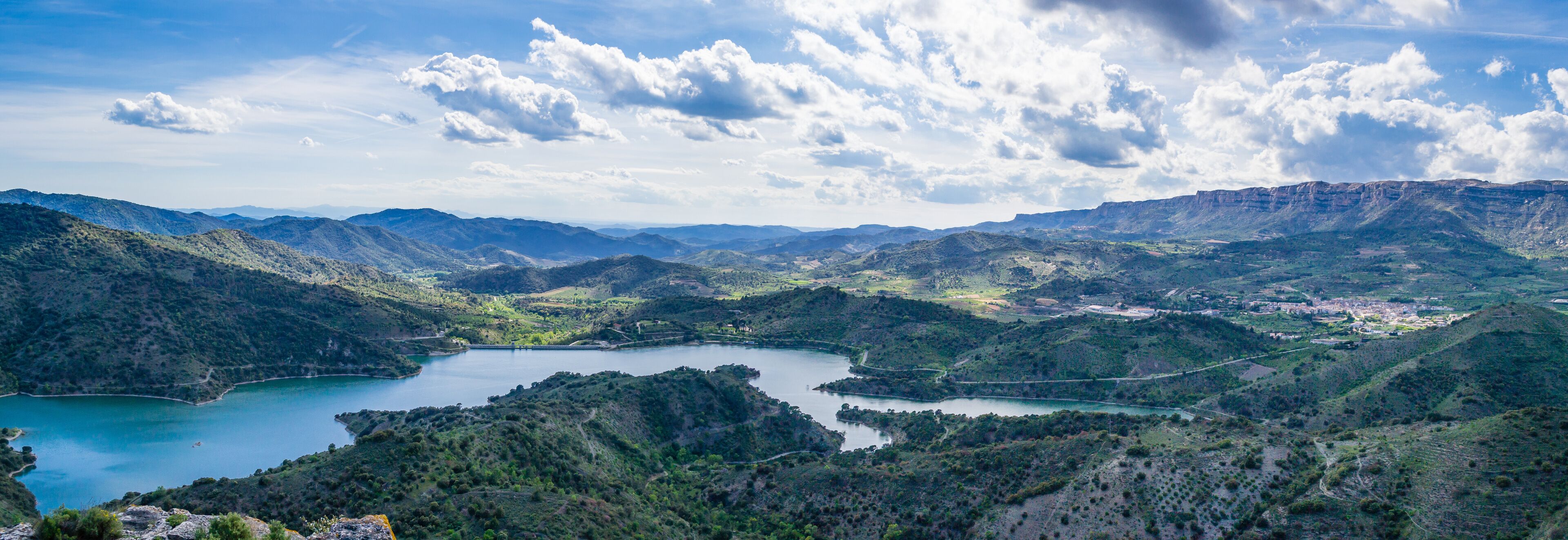The Panorama of Siurana, Catalonia, Spain