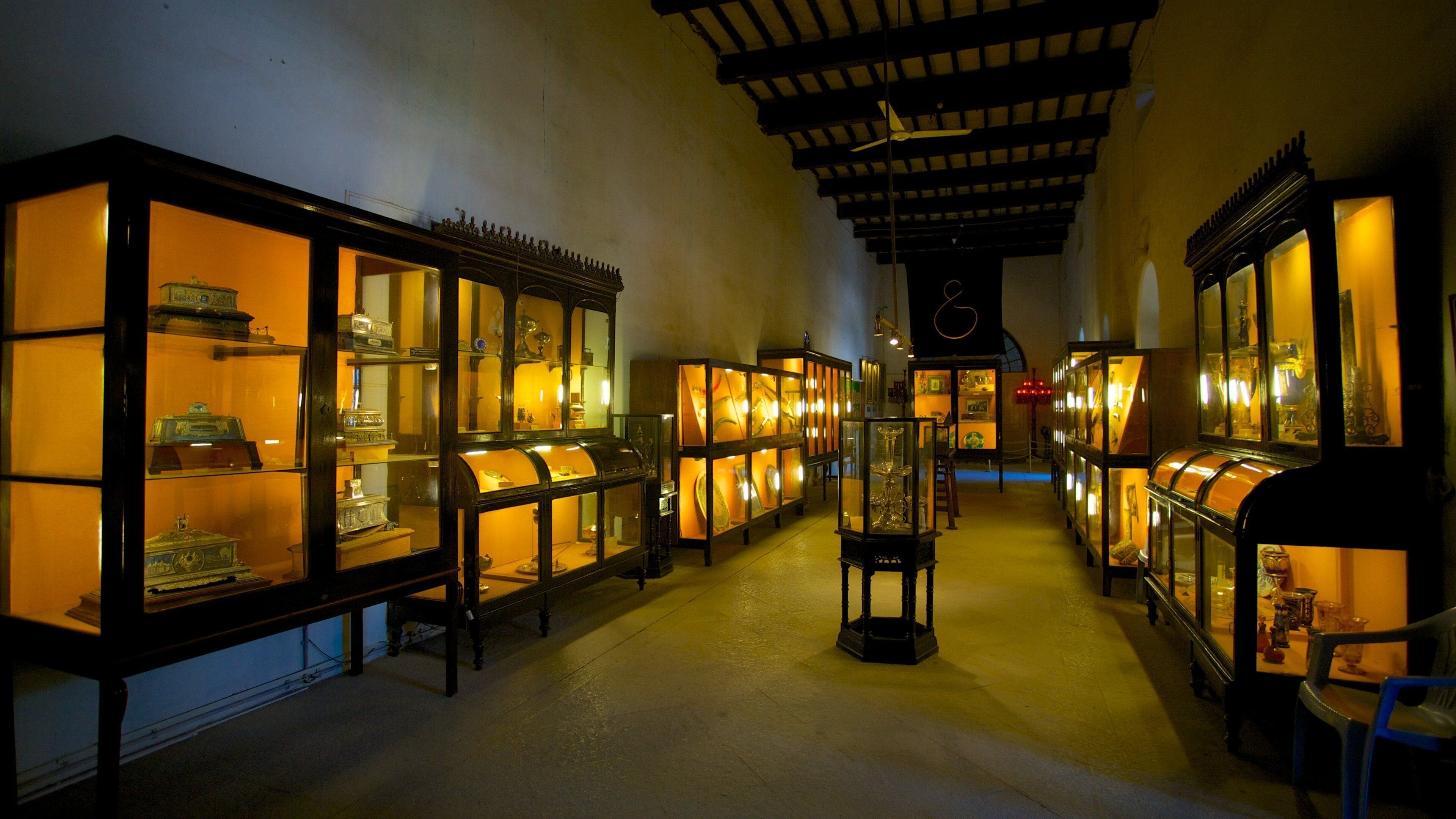 The Nizam\'s Museum showing interior views