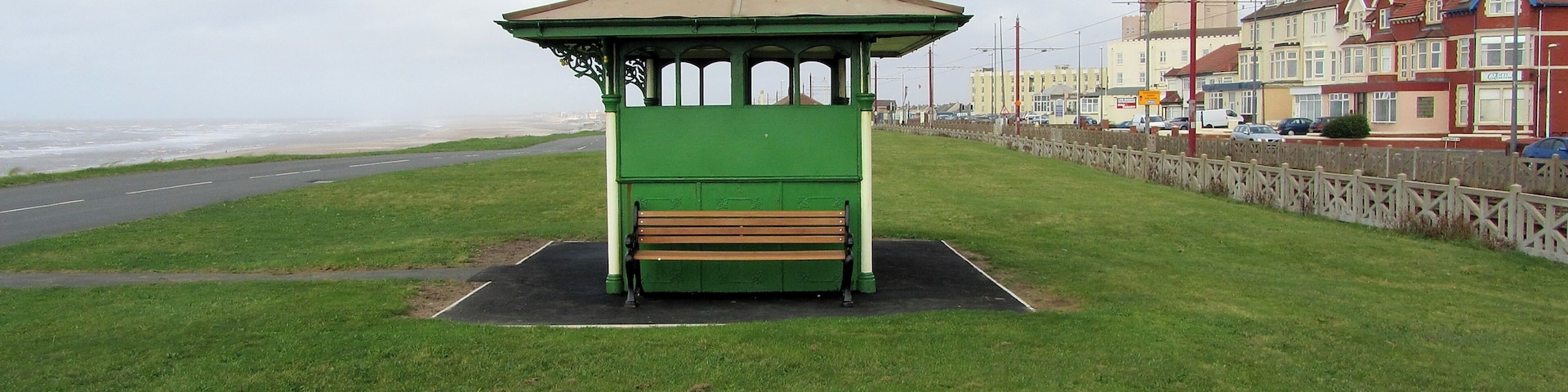 Shelter between Norbreck and Bispham