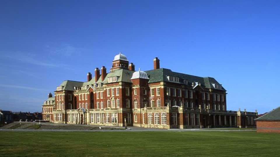 Miners' Convalescent Home, Blackpool, Lancashire, England. Photograph taken 1991.