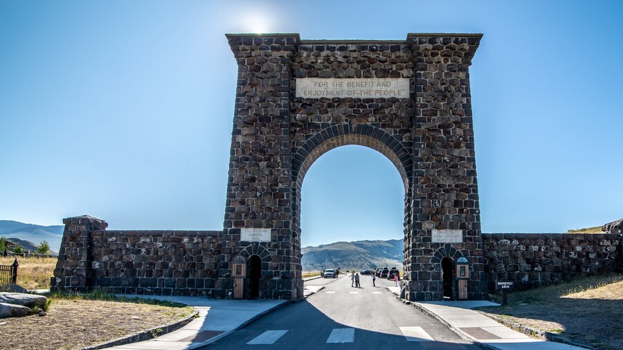 Yellowstone National Park North Entrance