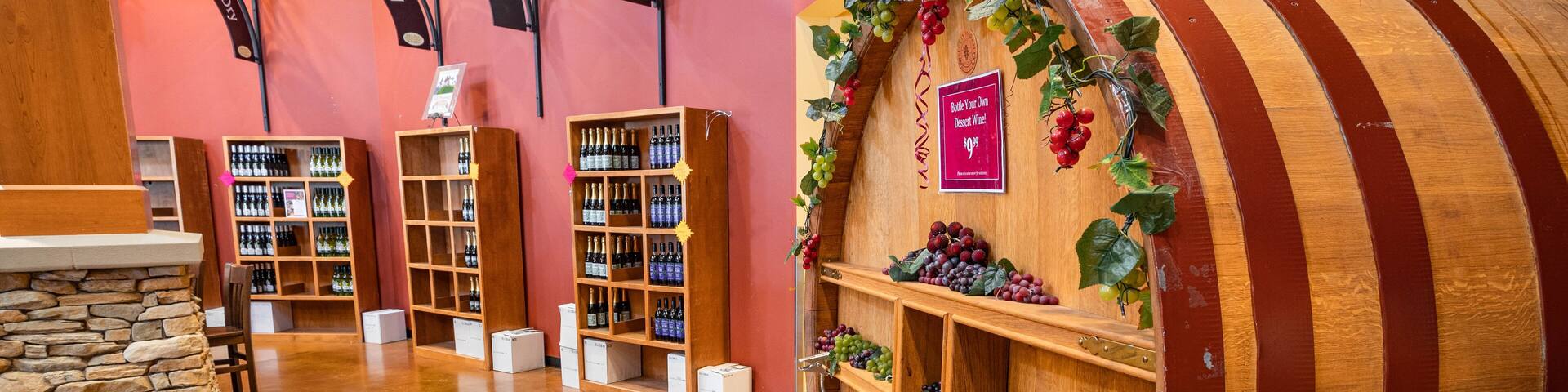 Mount Pleasant Winery featuring interior views