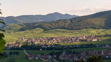 Ammerschwihr au pied des collines sous-vosgiennes