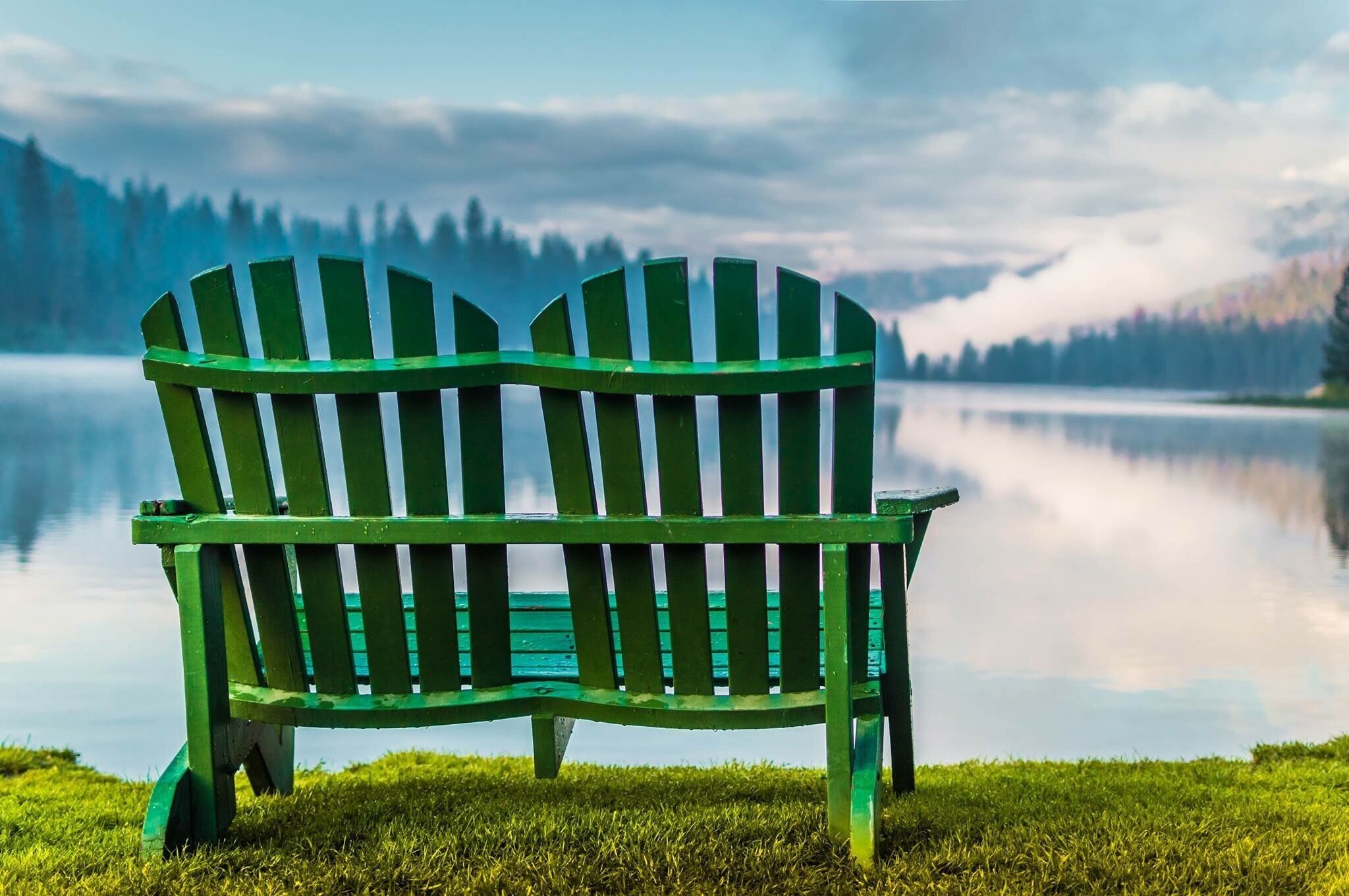 Beautiful resting place on Hume Lake 