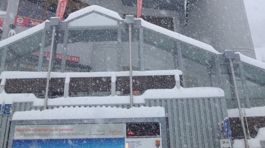 La Tzoumaz (also referred to as Les Mayens des Riddes) is a ski resort in the Swiss Alps, in the canton of Valais. It is part of the "Four Valleys" ski area, which consists of various ski resorts, including Verbier, Nendaz, Veysonnaz, La Tzoumaz, and Thyon. As such it has direct access to over 400 km of runs