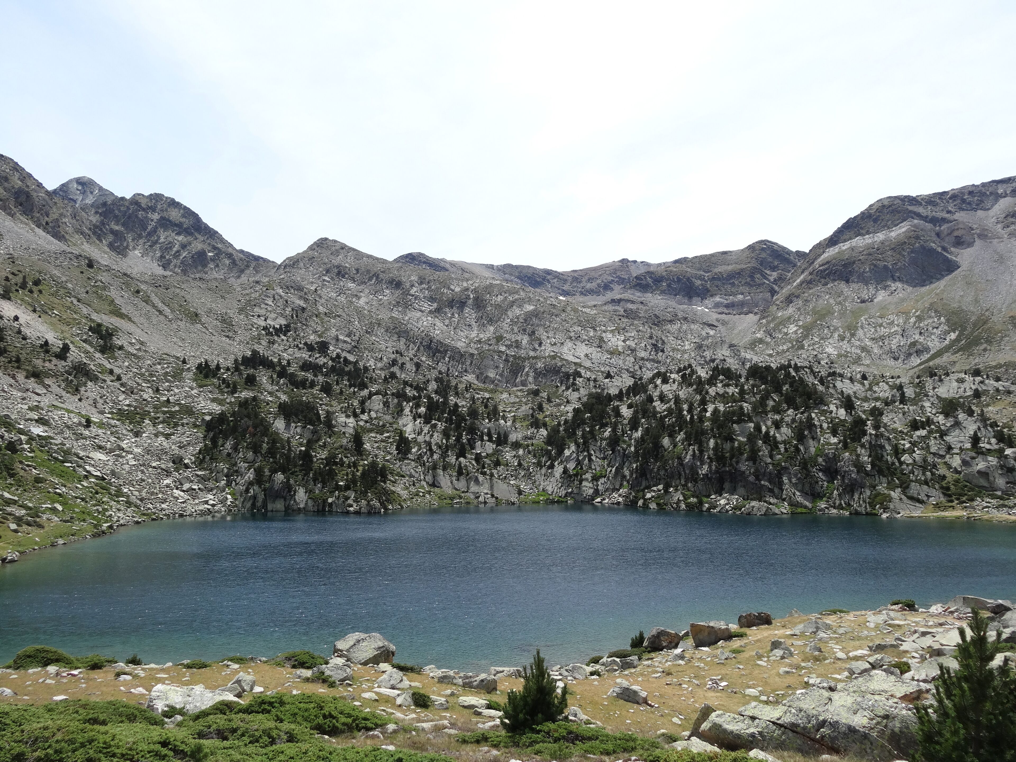 Estany de les Truites al Circ de Carançà (juliol 2012)