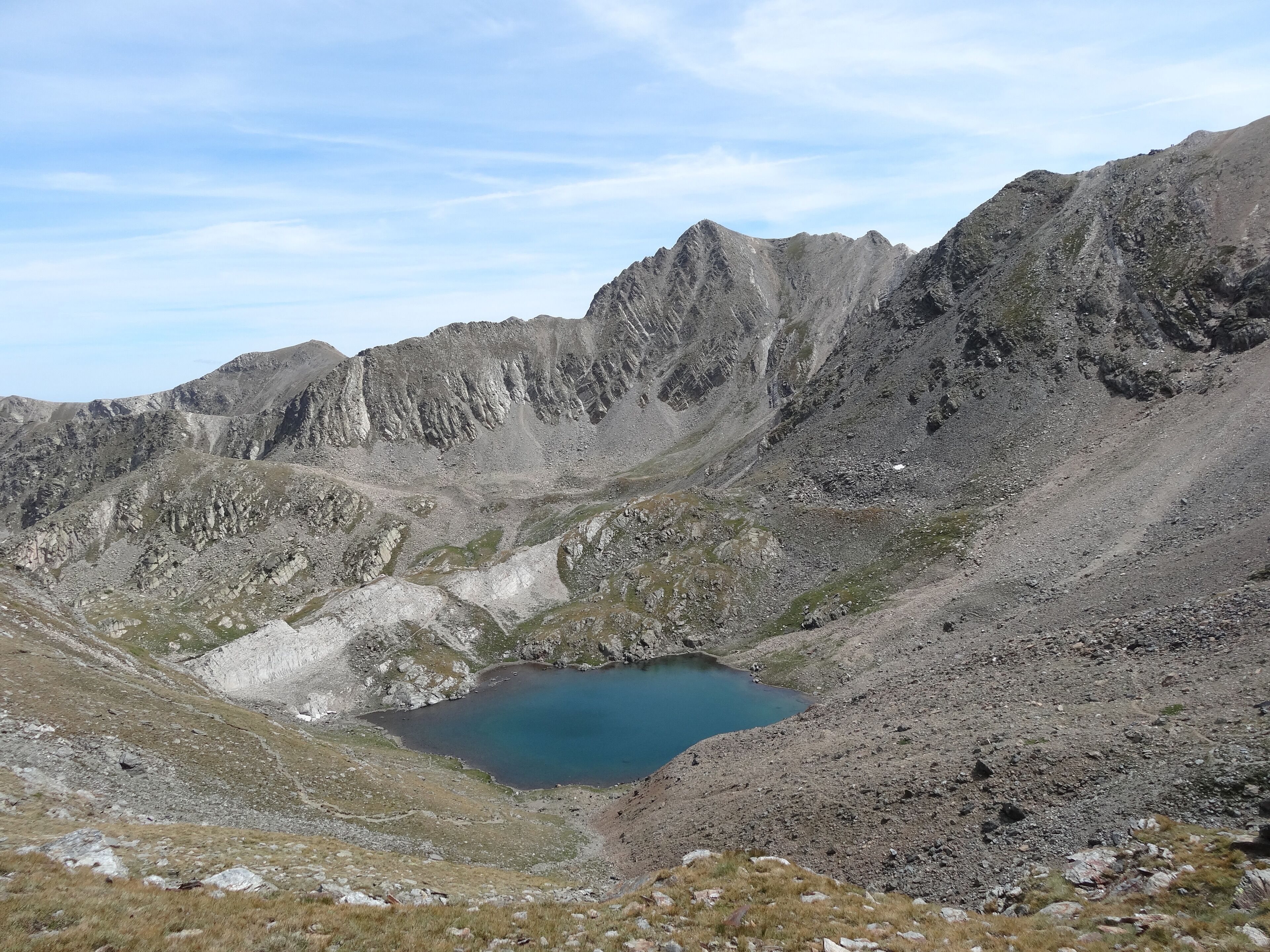 Estany Blau i Pic de l'Infern (juliol 2012)