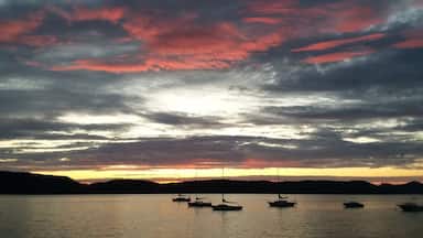 Sunset at the Ossining waterfront