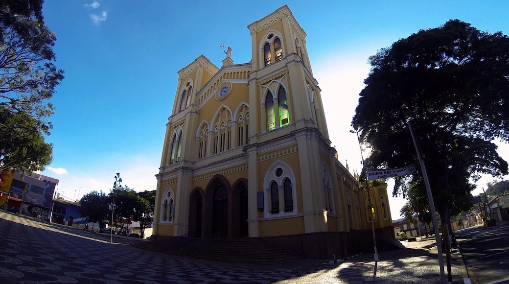 Low Angle View Of Church Against Sky At Mogi Mirim