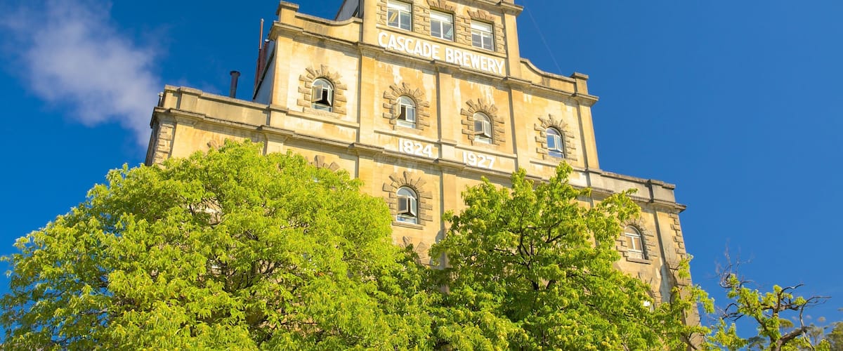 Cascade Brewery showing heritage architecture