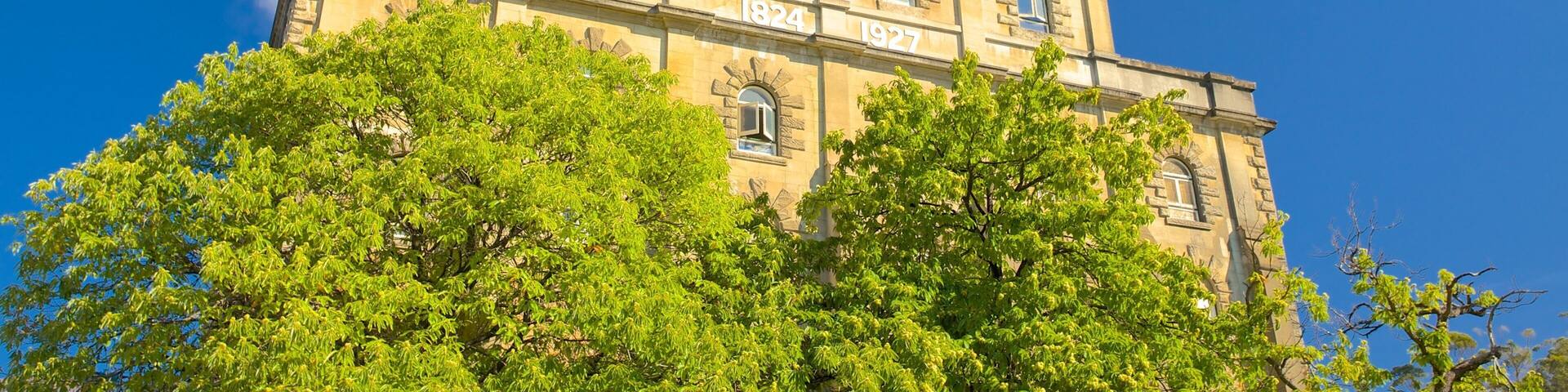 Cascade Brewery which includes heritage architecture