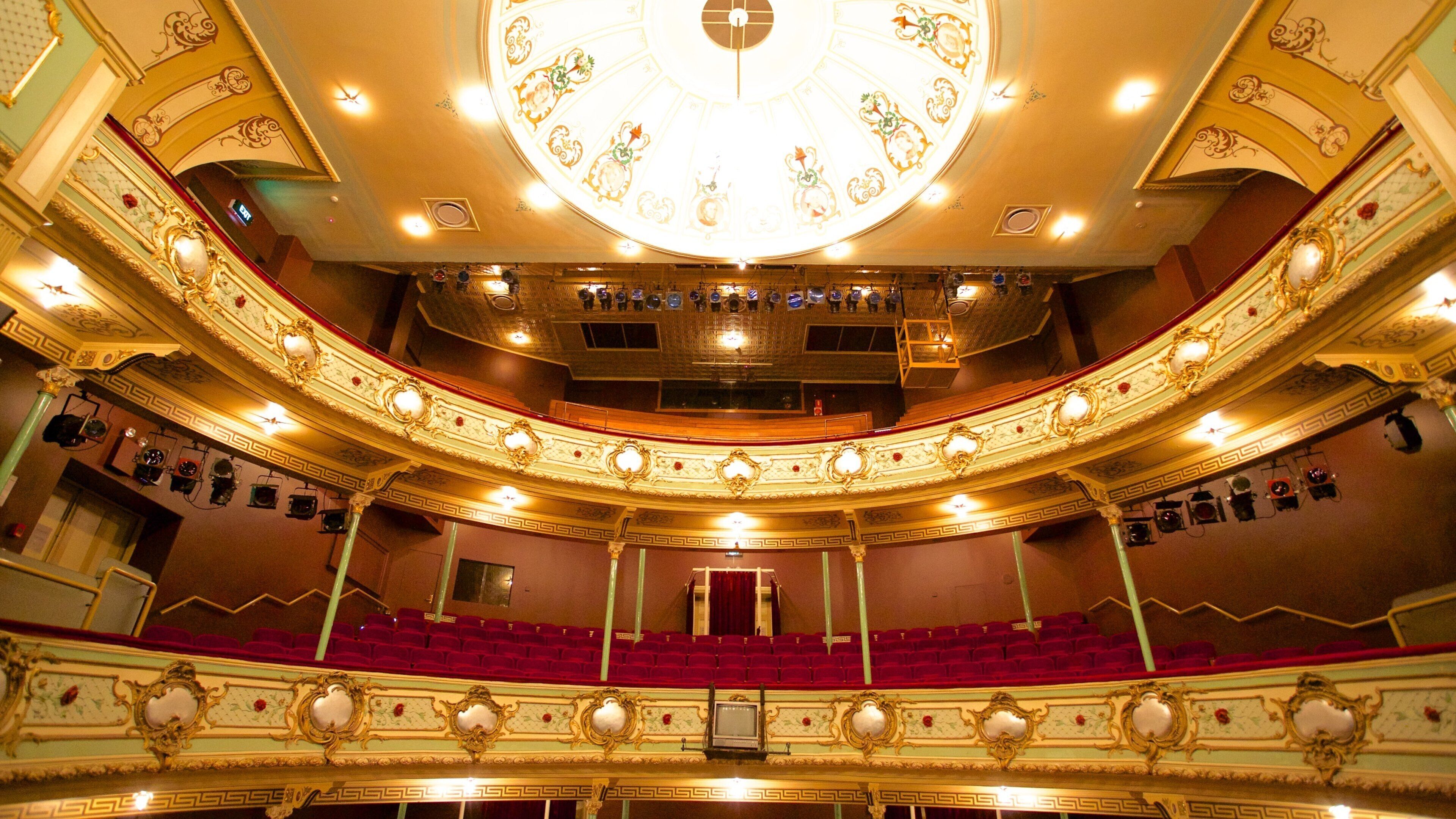 Theatre Royal featuring interior views and theater scenes