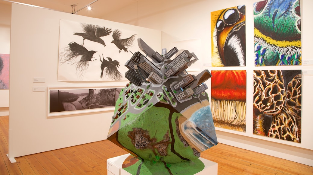 Queen Victoria Art Gallery featuring art and interior views