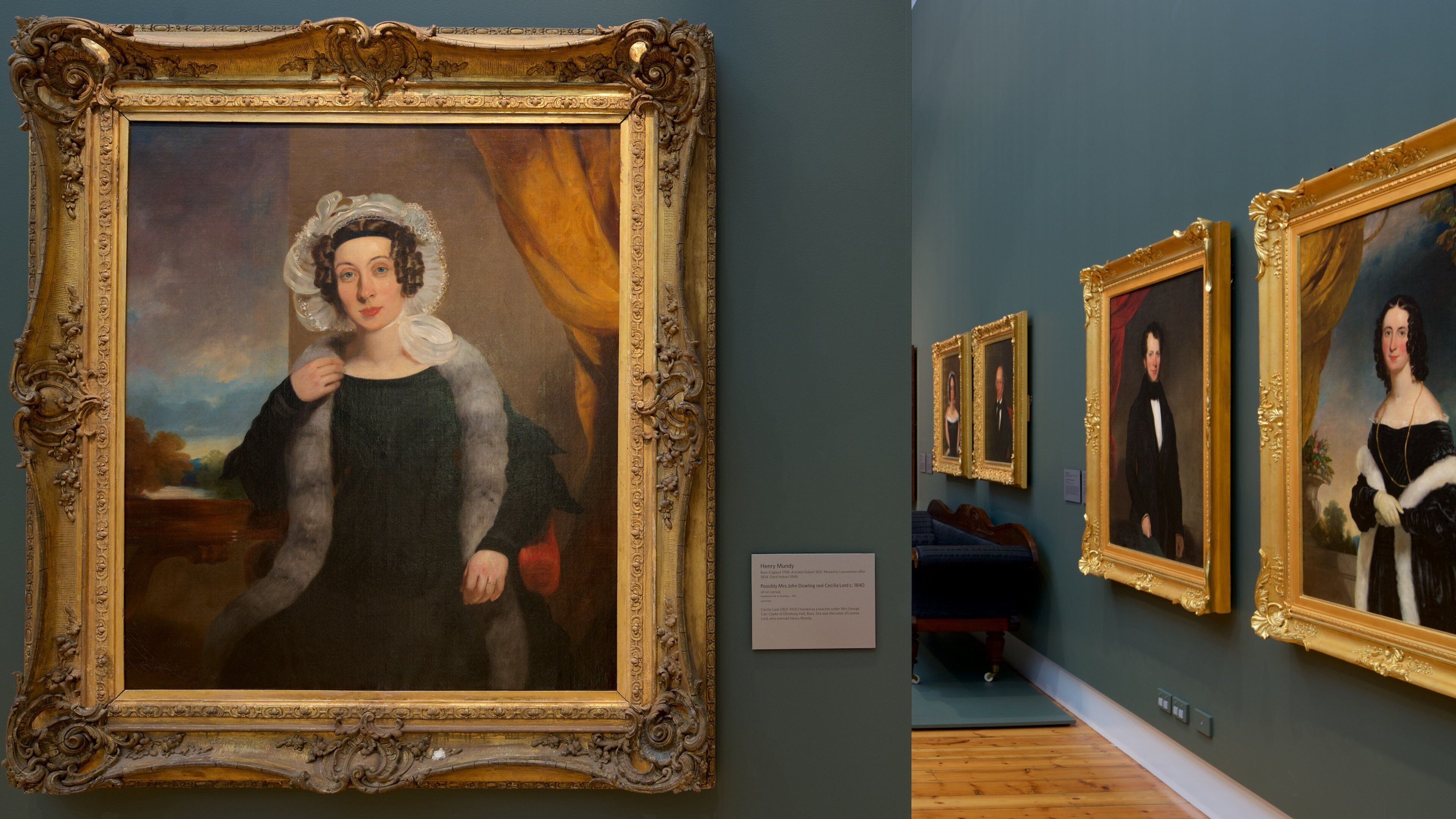 Queen Victoria Art Gallery featuring art and interior views