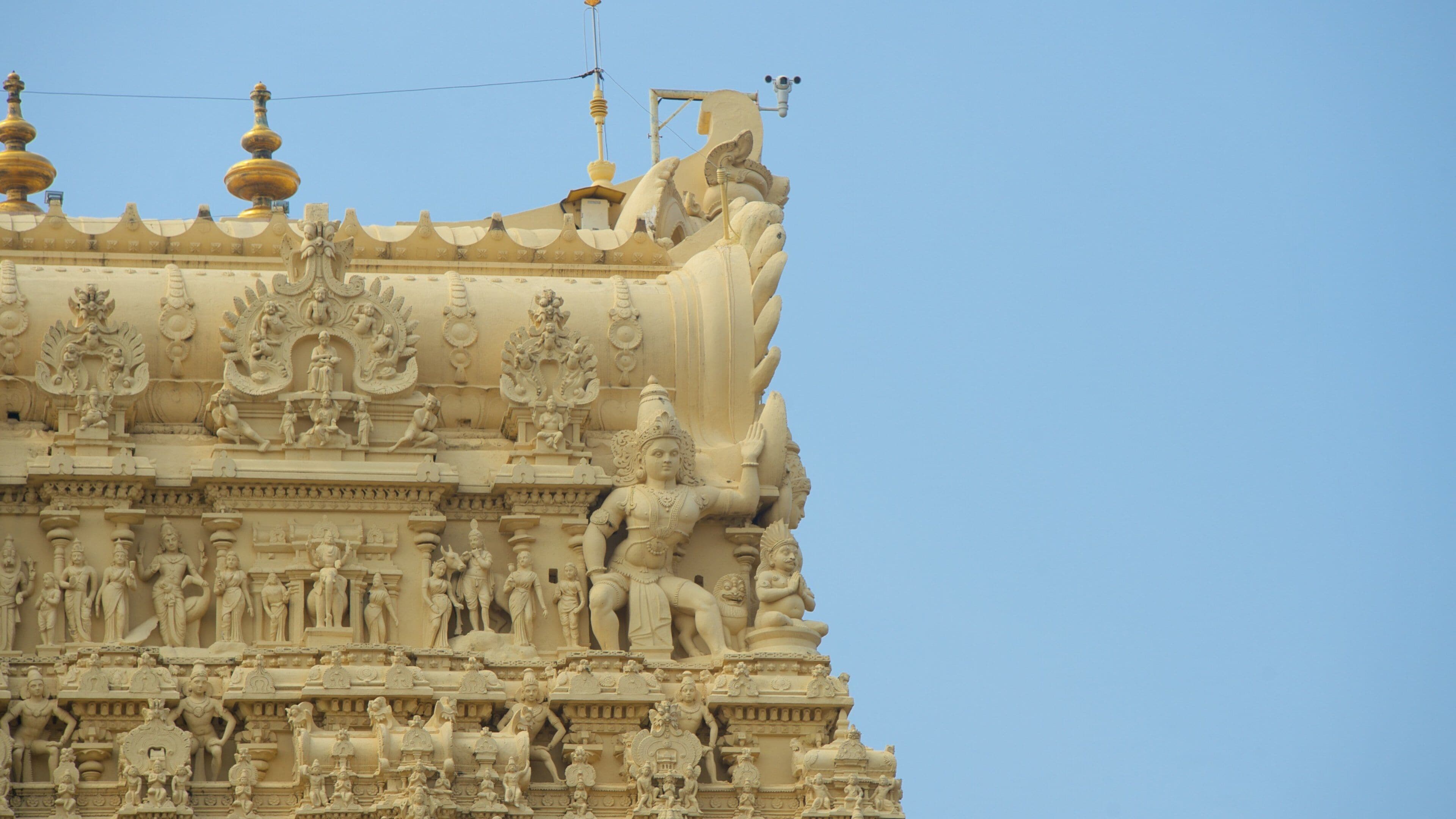 Padmanabhaswami Temple featuring heritage elements