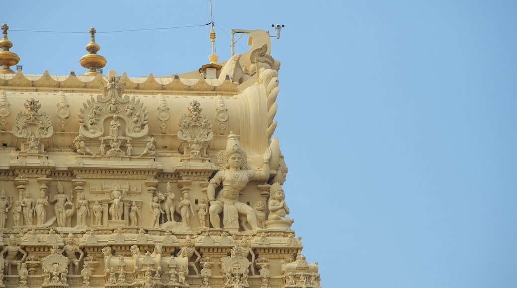 Padmanabhaswami Temple featuring heritage elements