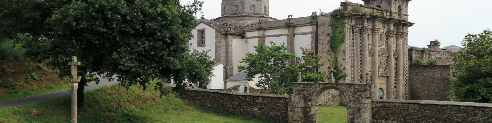 Monfero Abbey in San Fiz de Monfero (A Coruña, Galicia).