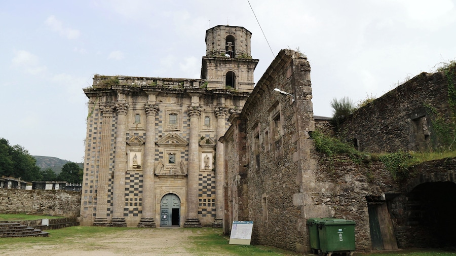 Monfero Abbey in San Fiz de Monfero (A Coruña, Galicia).