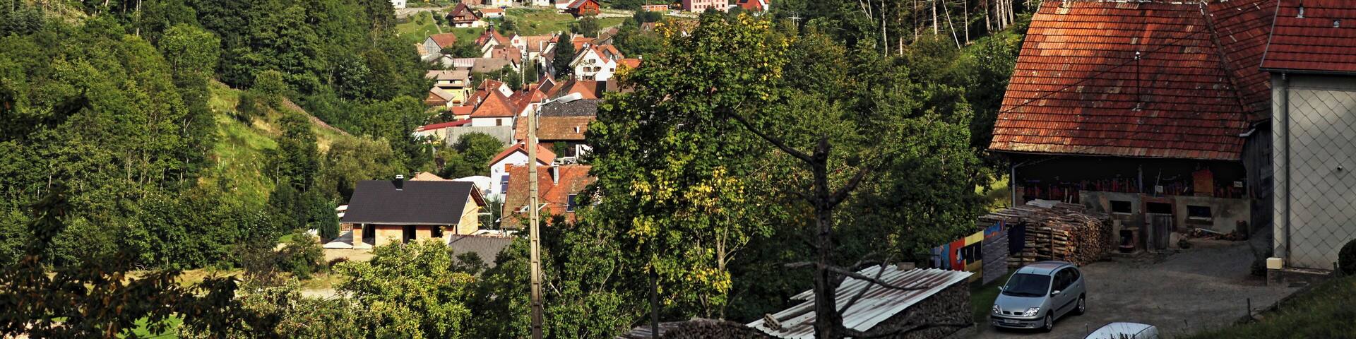 Vue sur le Hohneck, Sondernach
