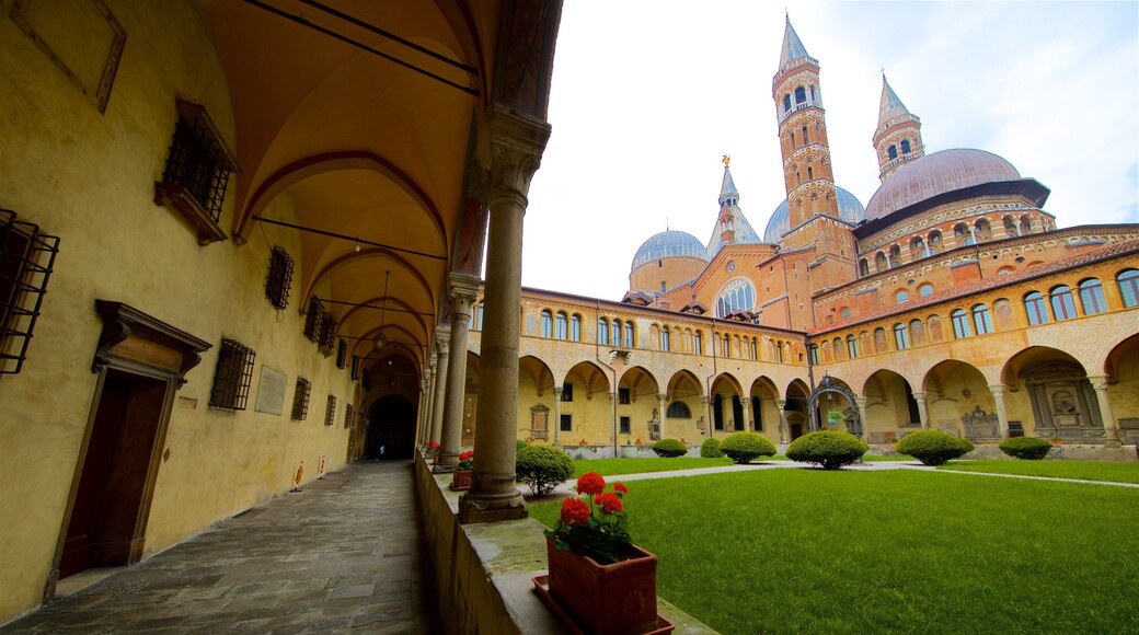 City Center Padova featuring heritage architecture and a garden
